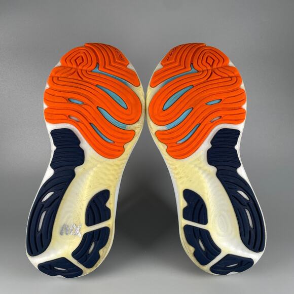 Brooks Glycerin 22 Men\'s 8.5 Peacoat Blue Ribbon Orange Running Athletic Sneaker main image 6